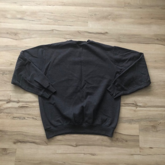 MADE WORTHY Leopard Print Grey Crewneck - Picture 7 of 7